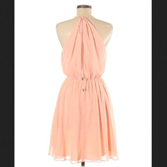 Haute Hippie Dress M NWT Wrap Harmony Magnolia Pink Cocktail Dressy Party Event - Picture 8 of 12
